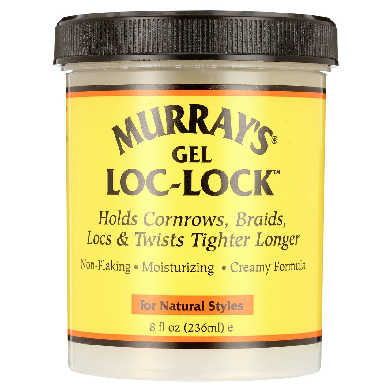 Murrays Gel Loc-Lock For Natural Styles, Holds Cornrows, Braids Locs, 8 oz